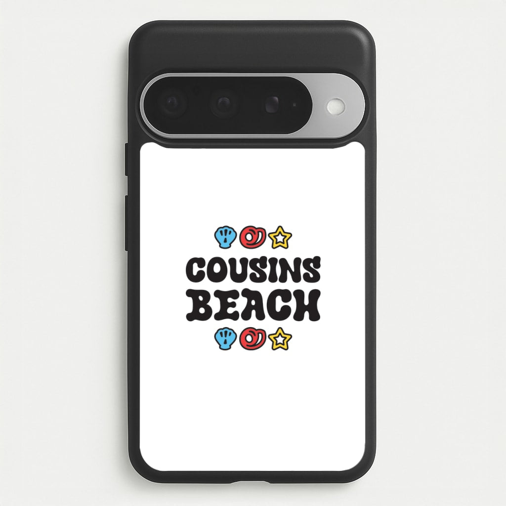Cartoon Cousins Beach Phone Case for Google Pixel 10 Pro XL