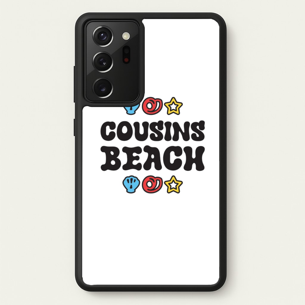 Cartoon Cousins Beach - The Summer I Turned Pretty Phone Case for Galaxy Note 20 Ultra