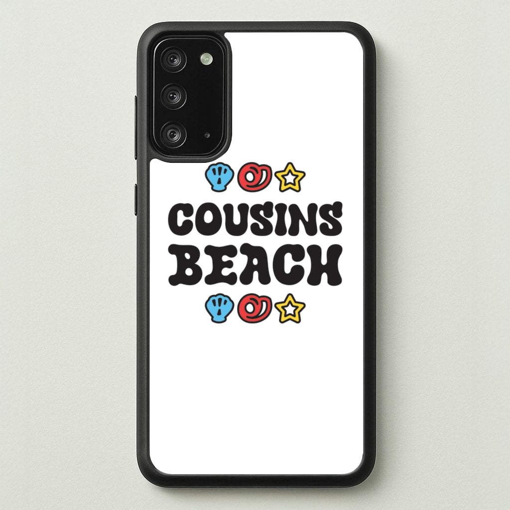 Cartoon Cousins Beach - The Summer I Turned Pretty Phone Case for Galaxy Note 20