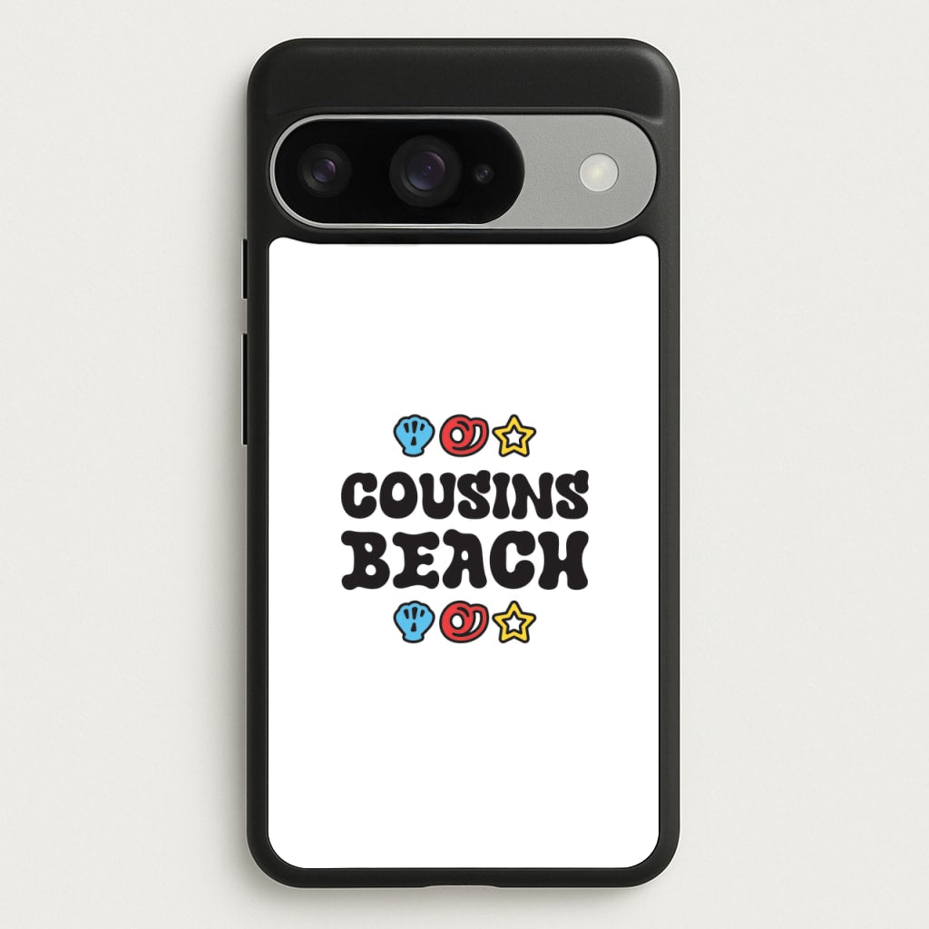 Cartoon Cousins Beach Phone Case for Google Pixel 10 / 10 Pro