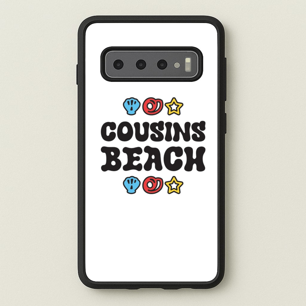 Cartoon Cousins Beach - The Summer I Turned Pretty Phone Case for Galaxy S10 Plus