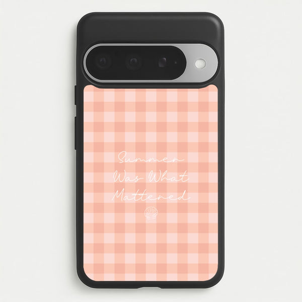 Summer Was What Mattered Phone Case for Google Pixel 10 Pro XL