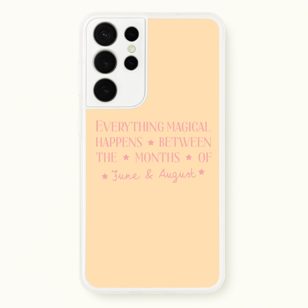 Everything Magical Happens - The Summer I Turned Pretty Phone Case for Galaxy S21 Ultra