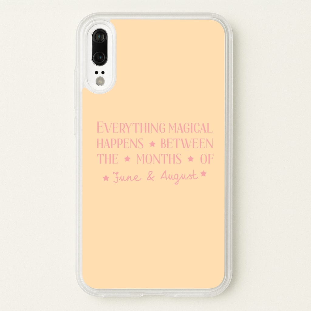 Everything Magical Happens - The Summer I Turned Pretty Phone Case for Huawei P20