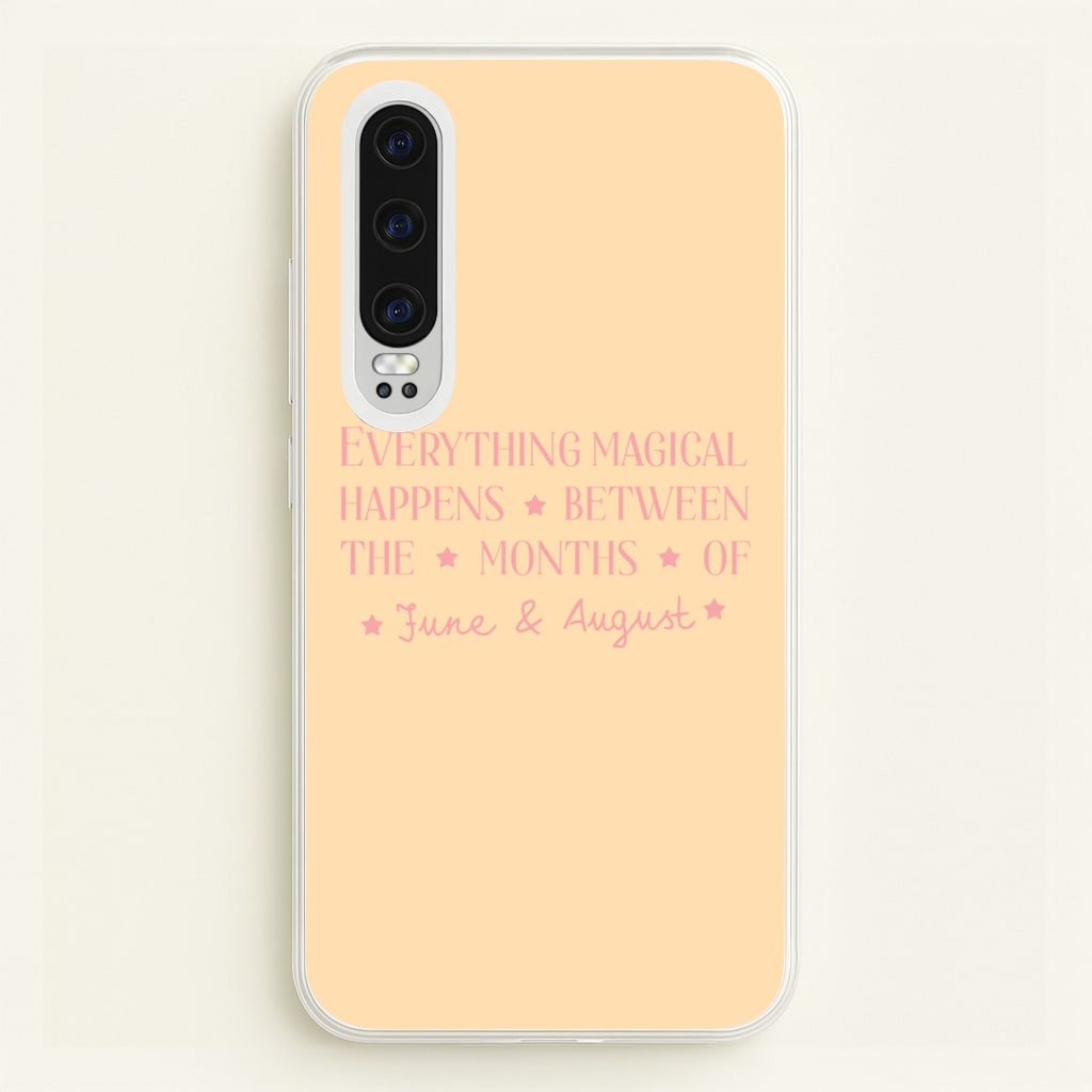 Everything Magical Happens - The Summer I Turned Pretty Phone Case for Huawei P30