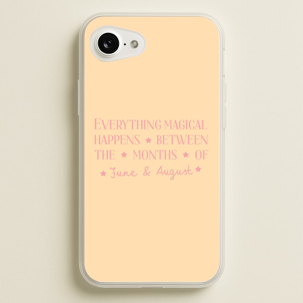 Everything Magical Happens - The Summer I Turned Pretty Phone Case for iPhone 16e