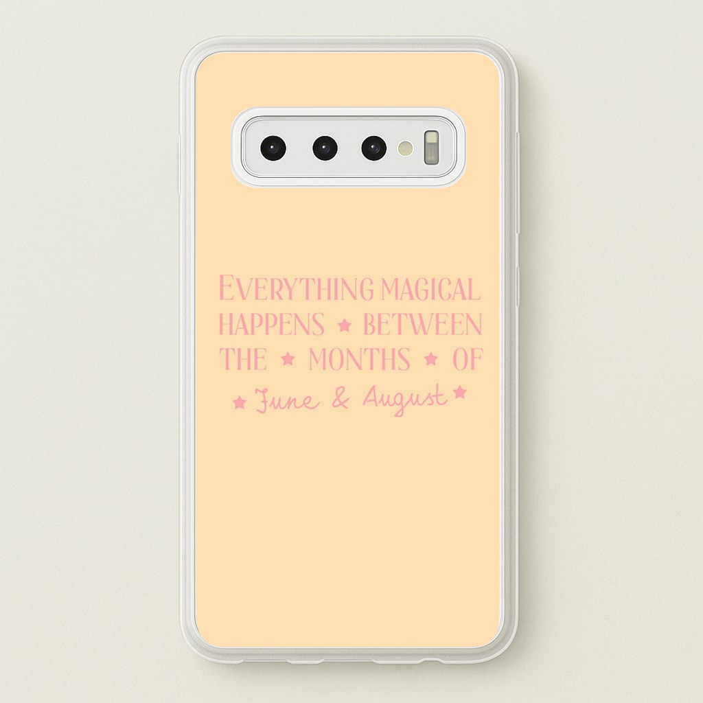 Everything Magical Happens - The Summer I Turned Pretty Phone Case for Galaxy S10 Plus