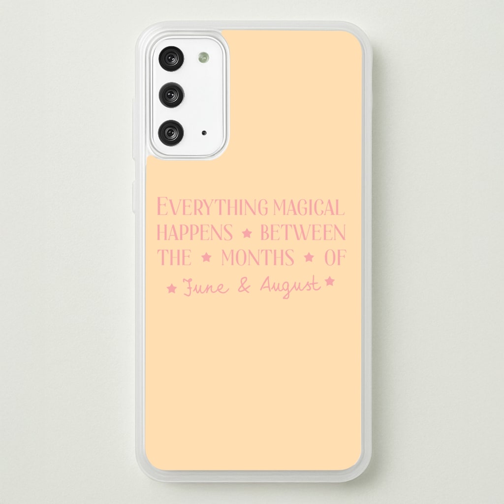 Everything Magical Happens - The Summer I Turned Pretty Phone Case for Galaxy Note 20