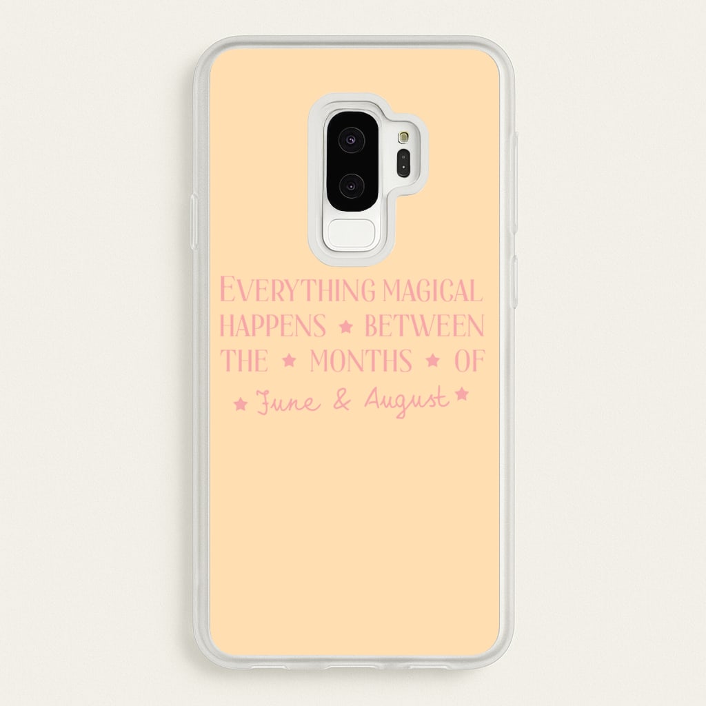 Everything Magical Happens - The Summer I Turned Pretty Phone Case for Galaxy S9 Plus