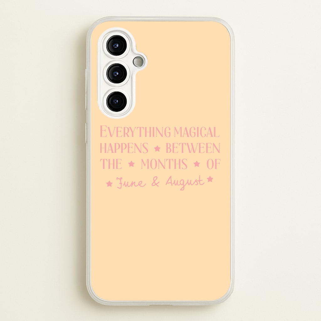 Everything Magical Happens - The Summer I Turned Pretty Phone Case for Galaxy A54