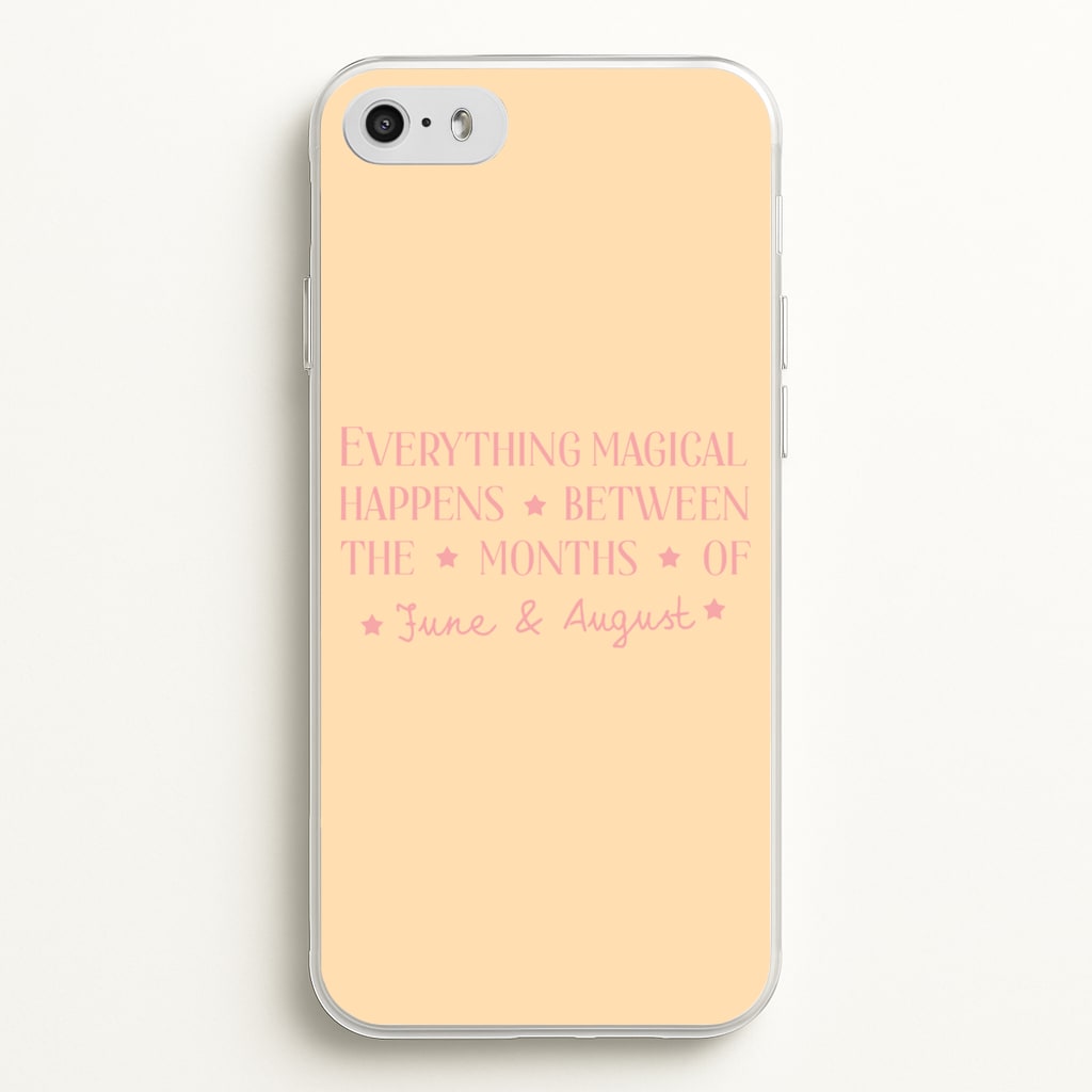 Everything Magical Happens - The Summer I Turned Pretty Phone Case for iPhone 5 / 5s / SE 2016