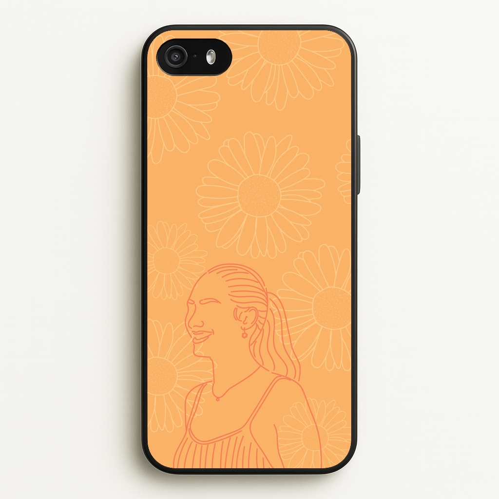 Belly And Daisies Outline - The Summer I Turned Pretty Phone Case for iPhone 5 / 5s / SE 2016