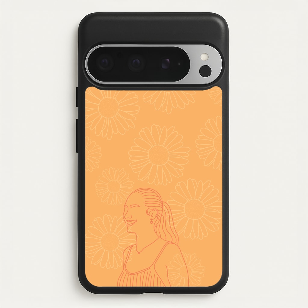 Belly And Daisies Outline - The Summer I Turned Pretty Phone Case for Google Pixel 9 Pro XL