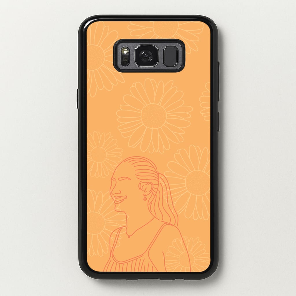 Belly And Daisies Outline - The Summer I Turned Pretty Phone Case for Galaxy S8