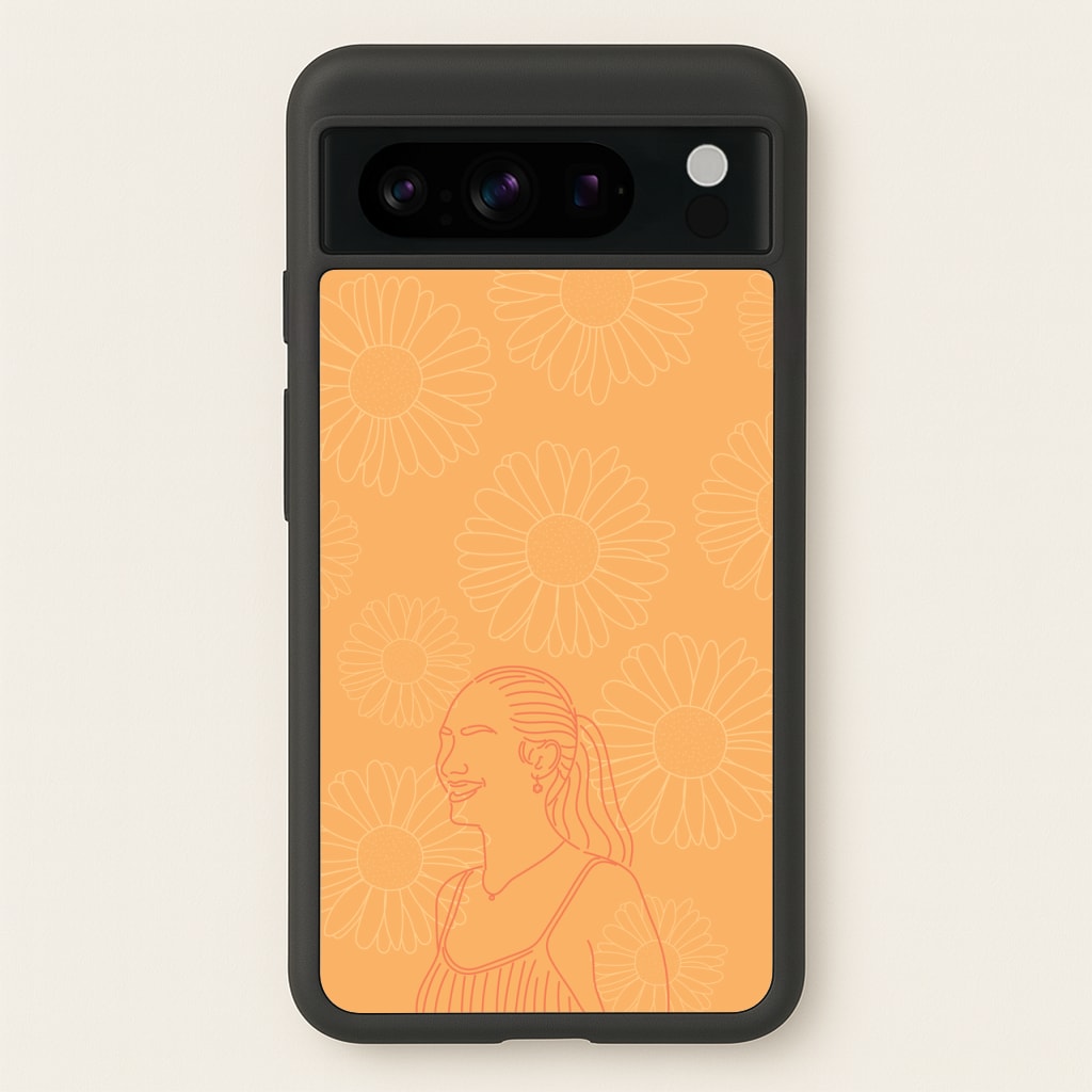 Belly And Daisies Outline - The Summer I Turned Pretty Phone Case for Google Pixel 8 Pro