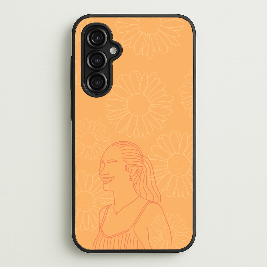 Belly And Daisies Outline - The Summer I Turned Pretty Phone Case for Galaxy A14