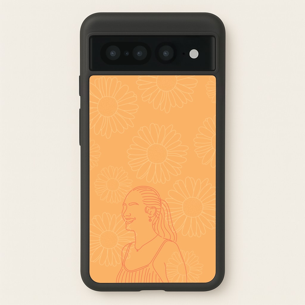 Belly And Daisies Outline - The Summer I Turned Pretty Phone Case for Google Pixel 7 Pro