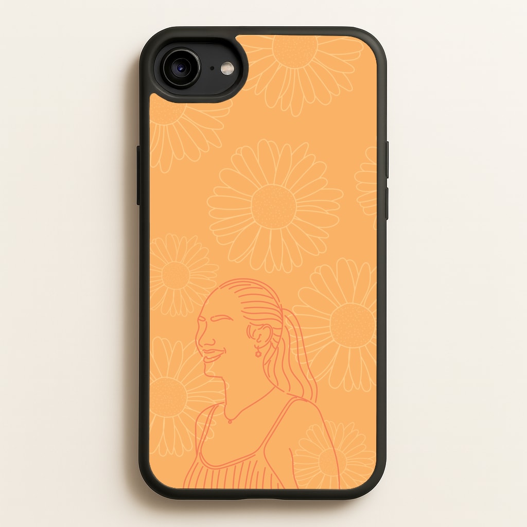 Belly And Daisies Outline - The Summer I Turned Pretty Phone Case for iPhone 6 / 7 / 8 / SE