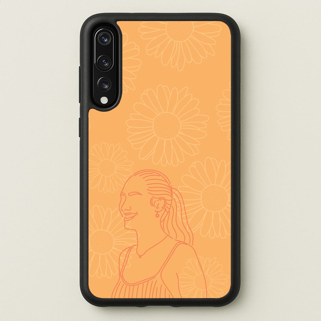 Belly And Daisies Outline - The Summer I Turned Pretty Phone Case for Huawei P20 Pro