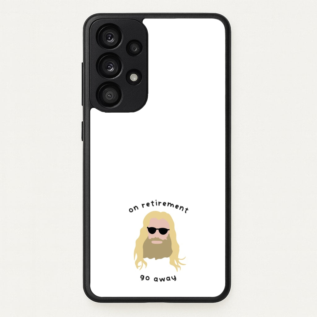 On Retirement - Marvel Phone Case for Galaxy A33