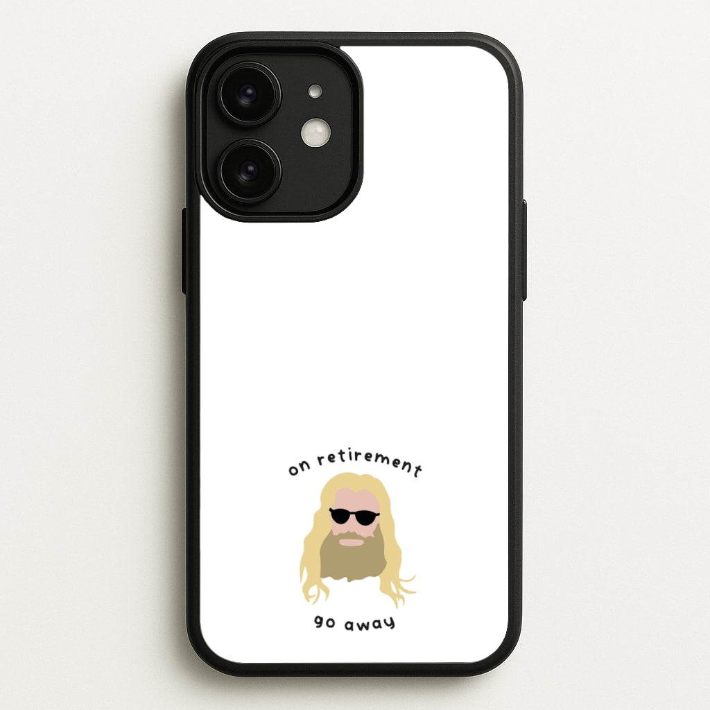 On Retirement - Marvel Phone Case for iPhone 11