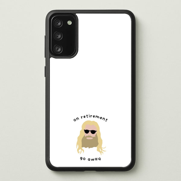 On Retirement - Marvel Phone Case for Galaxy S20FE