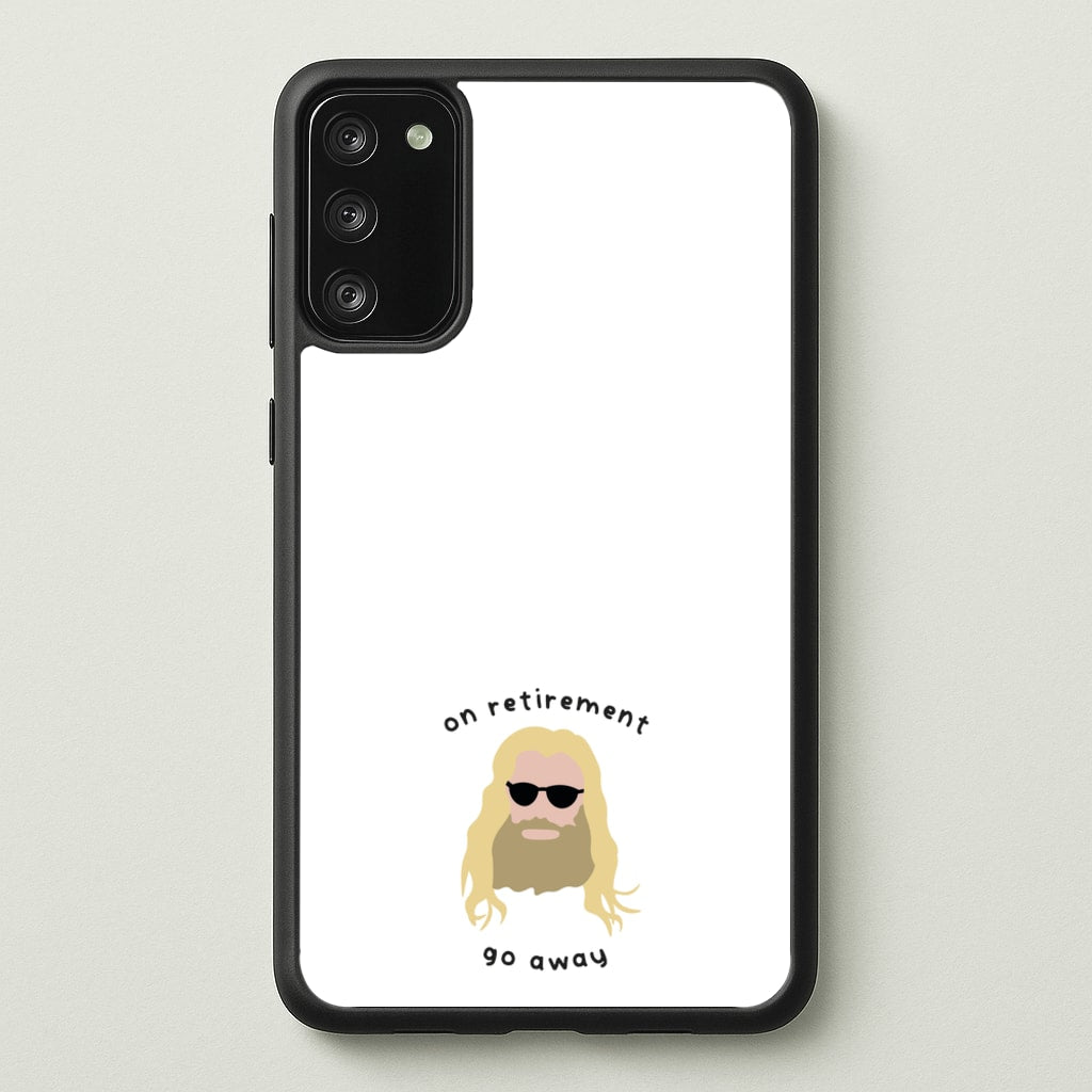 On Retirement - Marvel Phone Case for Galaxy A41