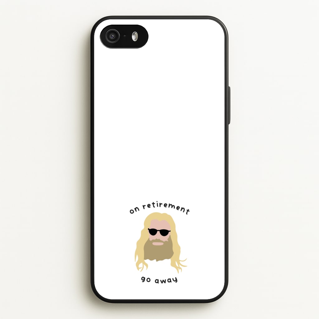 On Retirement - Marvel Phone Case for iPhone 5 / 5s / SE 2016