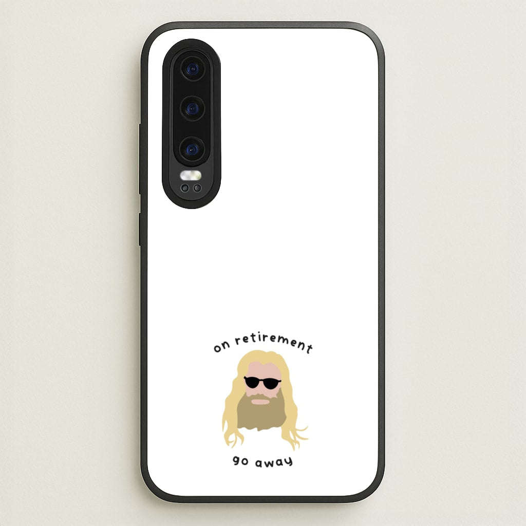 On Retirement - Marvel Phone Case for Huawei P30