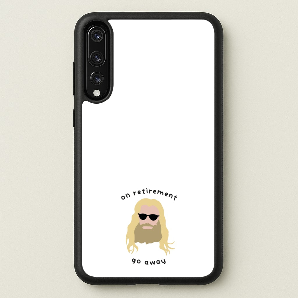 On Retirement - Marvel Phone Case for Huawei P20 Pro