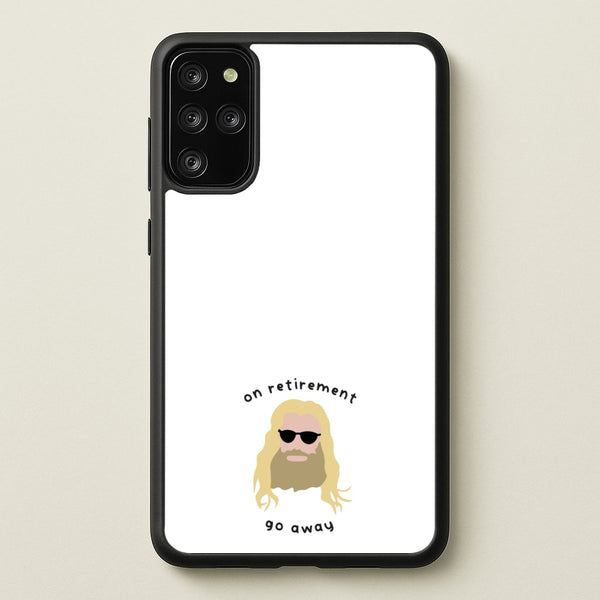 On Retirement - Marvel Phone Case for Galaxy S20 Plus