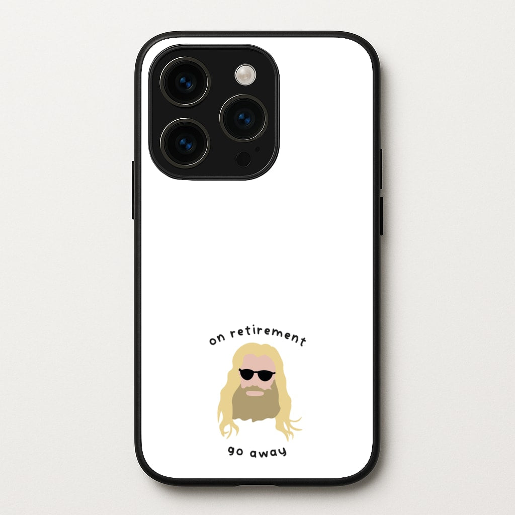 On Retirement - Marvel Phone Case for iPhone 14 Pro