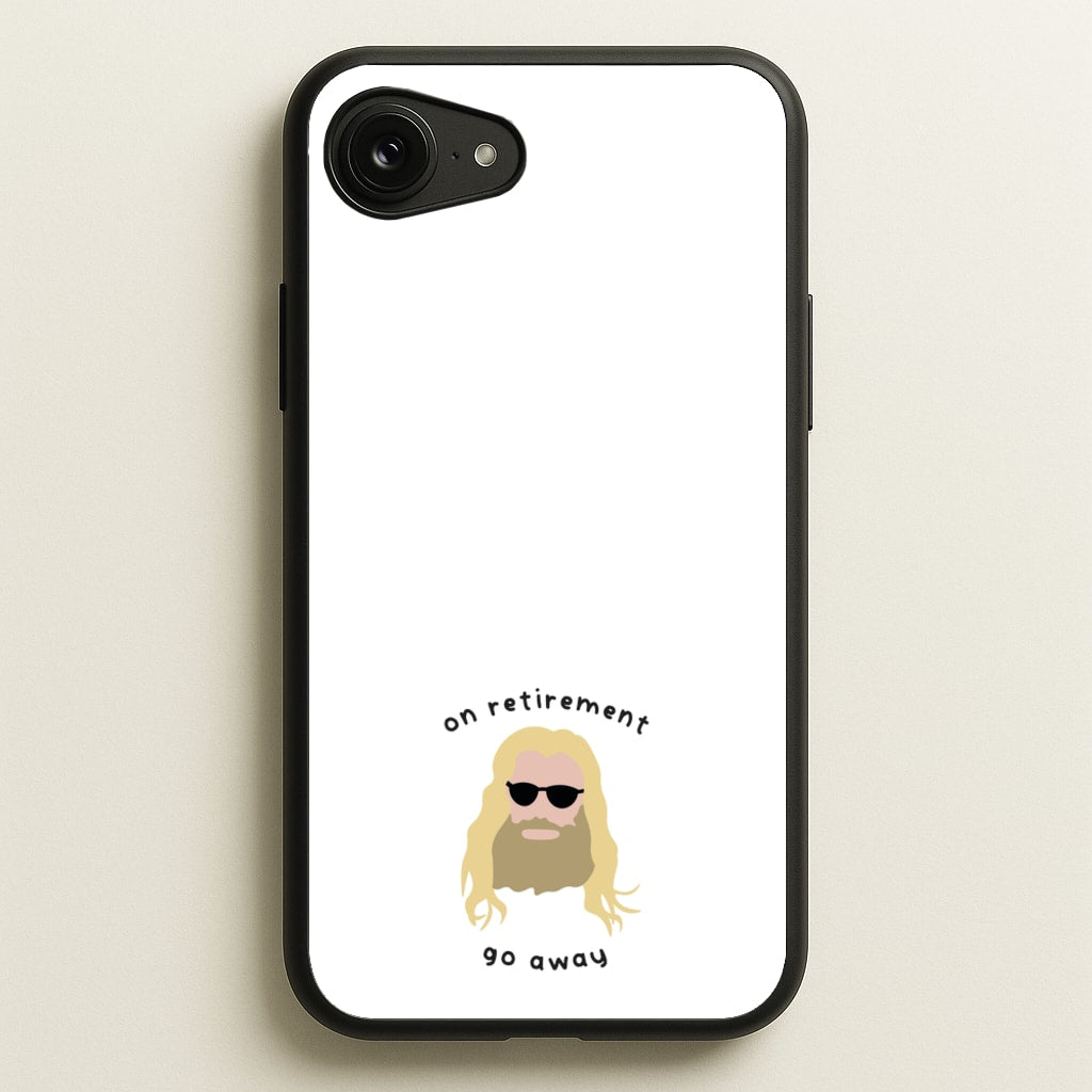 On Retirement - Marvel Phone Case for iPhone 16e