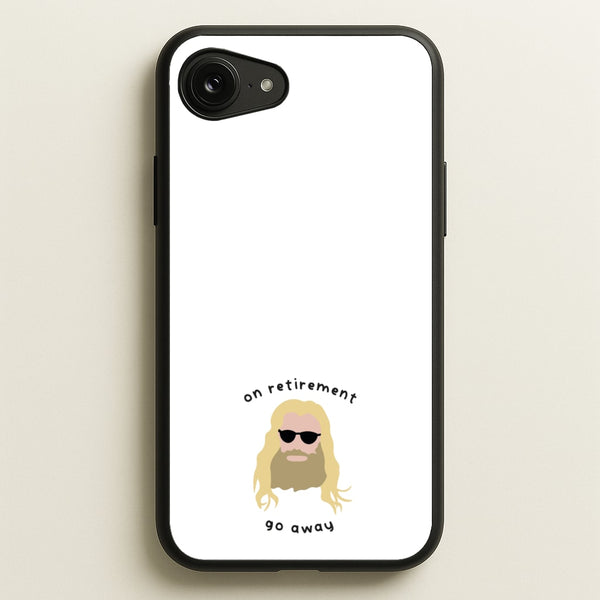 On Retirement - Marvel Phone Case for iPhone 16e