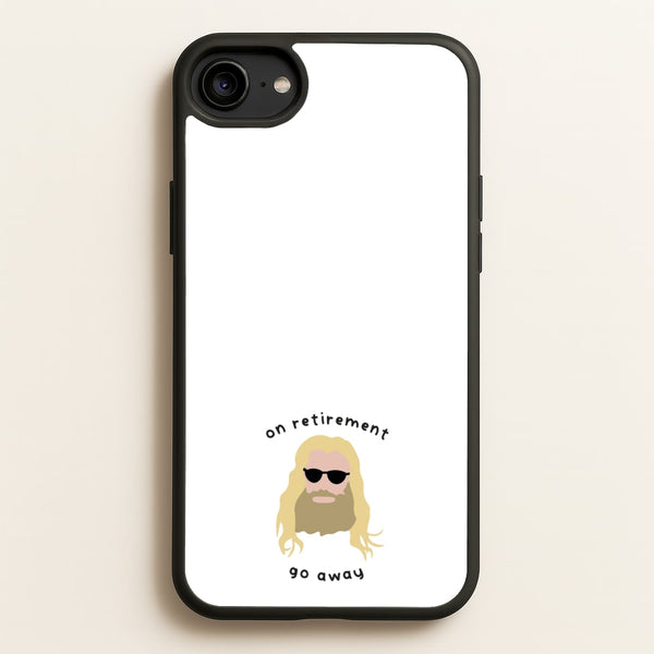 On Retirement - Marvel Phone Case for iPhone 6 / 7 / 8 / SE