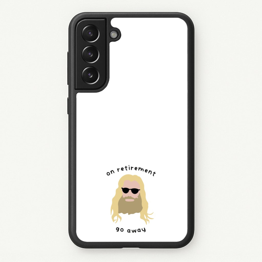 On Retirement - Marvel Phone Case for Galaxy S21