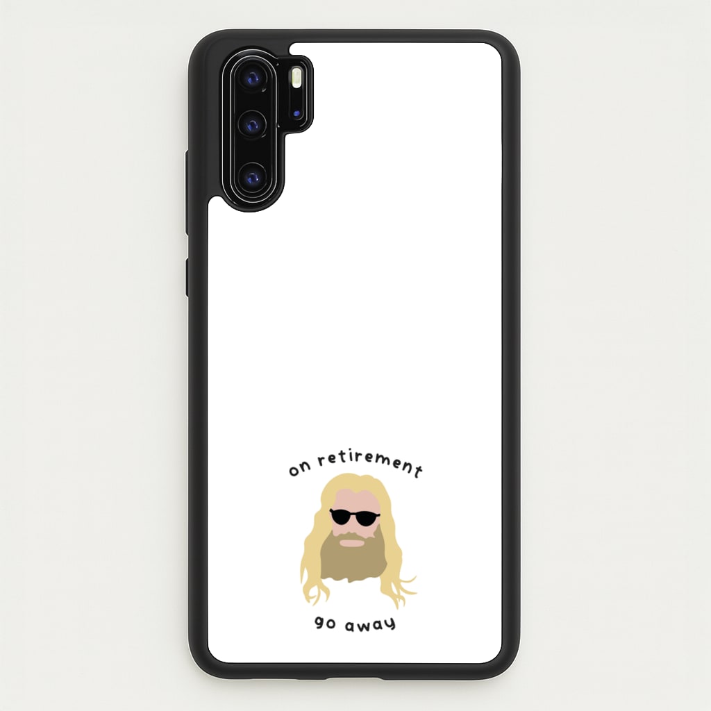 On Retirement - Marvel Phone Case for Huawei P30 Pro