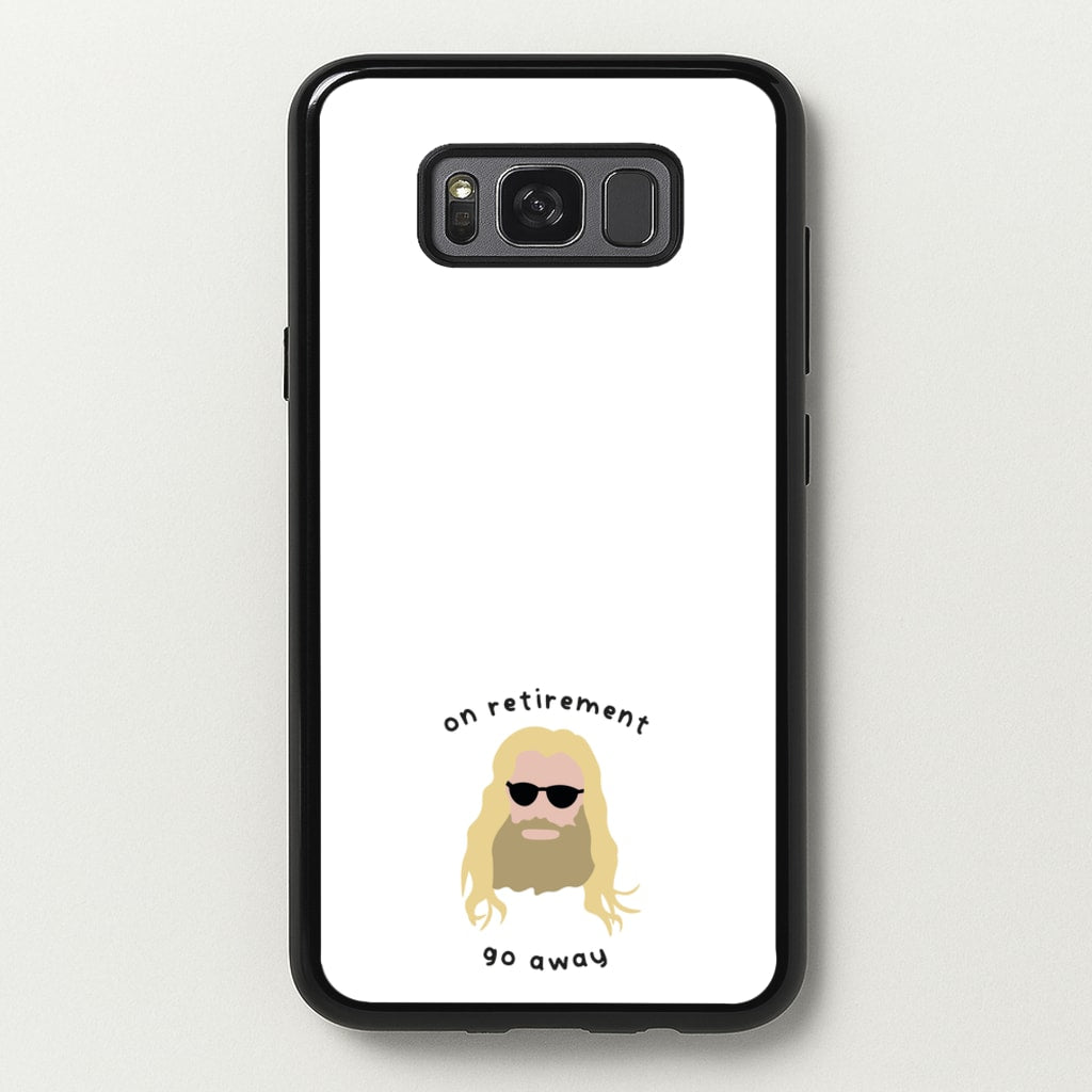 On Retirement - Marvel Phone Case for Galaxy S8