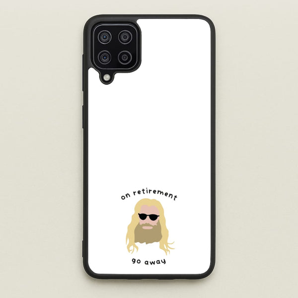 On Retirement - Marvel Phone Case for Galaxy A12