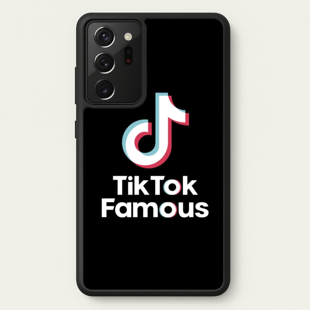 TikTok Famous - TikTok Phone Case for Galaxy Note 20 Ultra