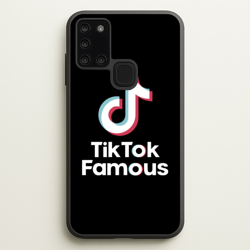 TikTok Famous - TikTok Phone Case for Galaxy A21s