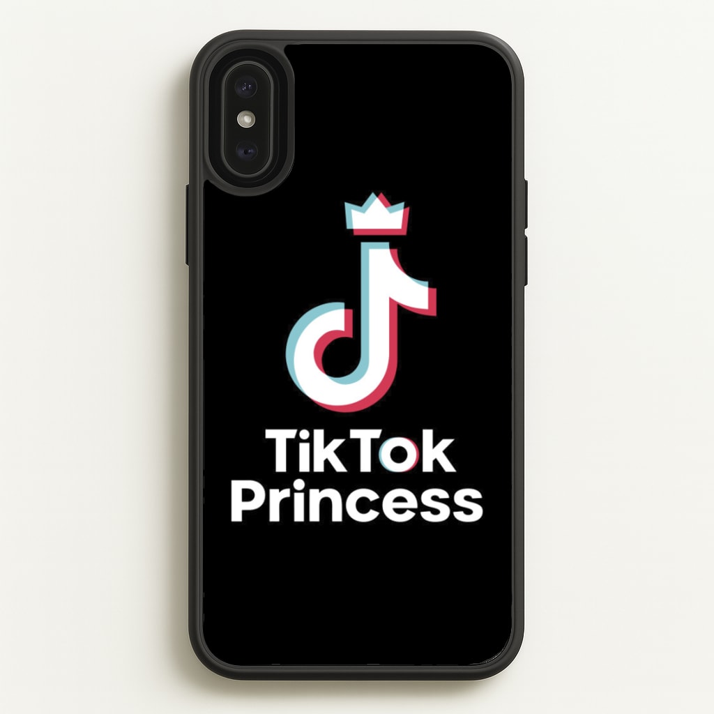TikTok Princess - TikTok Phone Case for iPhone XS Max