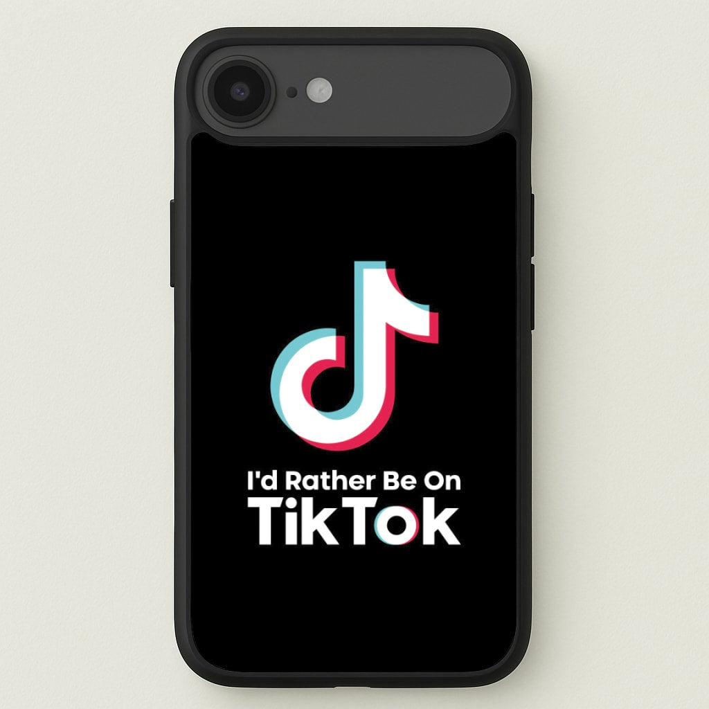 I'd Rather Be On TikTok Phone Case for iPhone 17 Air