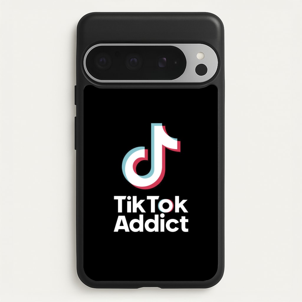 TikTok Addict - TikTok Phone Case for Google Pixel 9 Pro XL