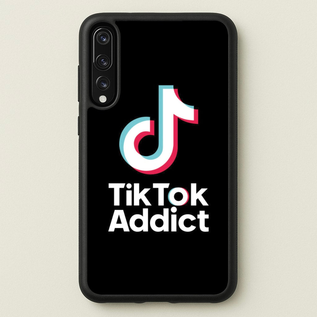 TikTok Addict - TikTok Phone Case for Huawei P20 Pro