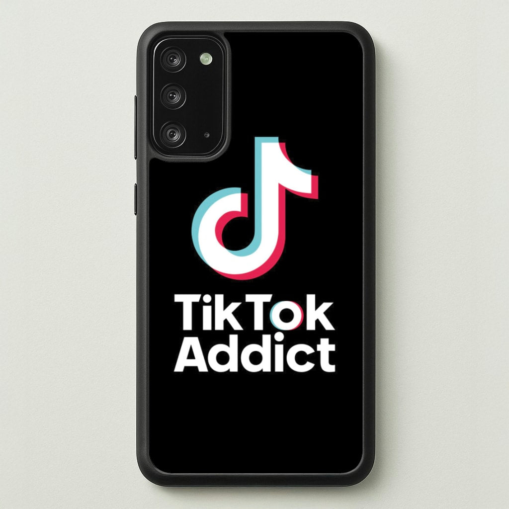 TikTok Addict - TikTok Phone Case for Galaxy Note 20