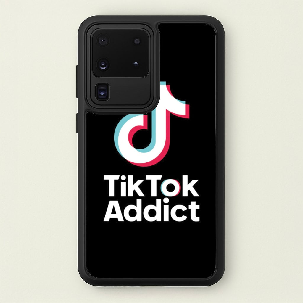 TikTok Addict - TikTok Phone Case for Galaxy S20 Ultra