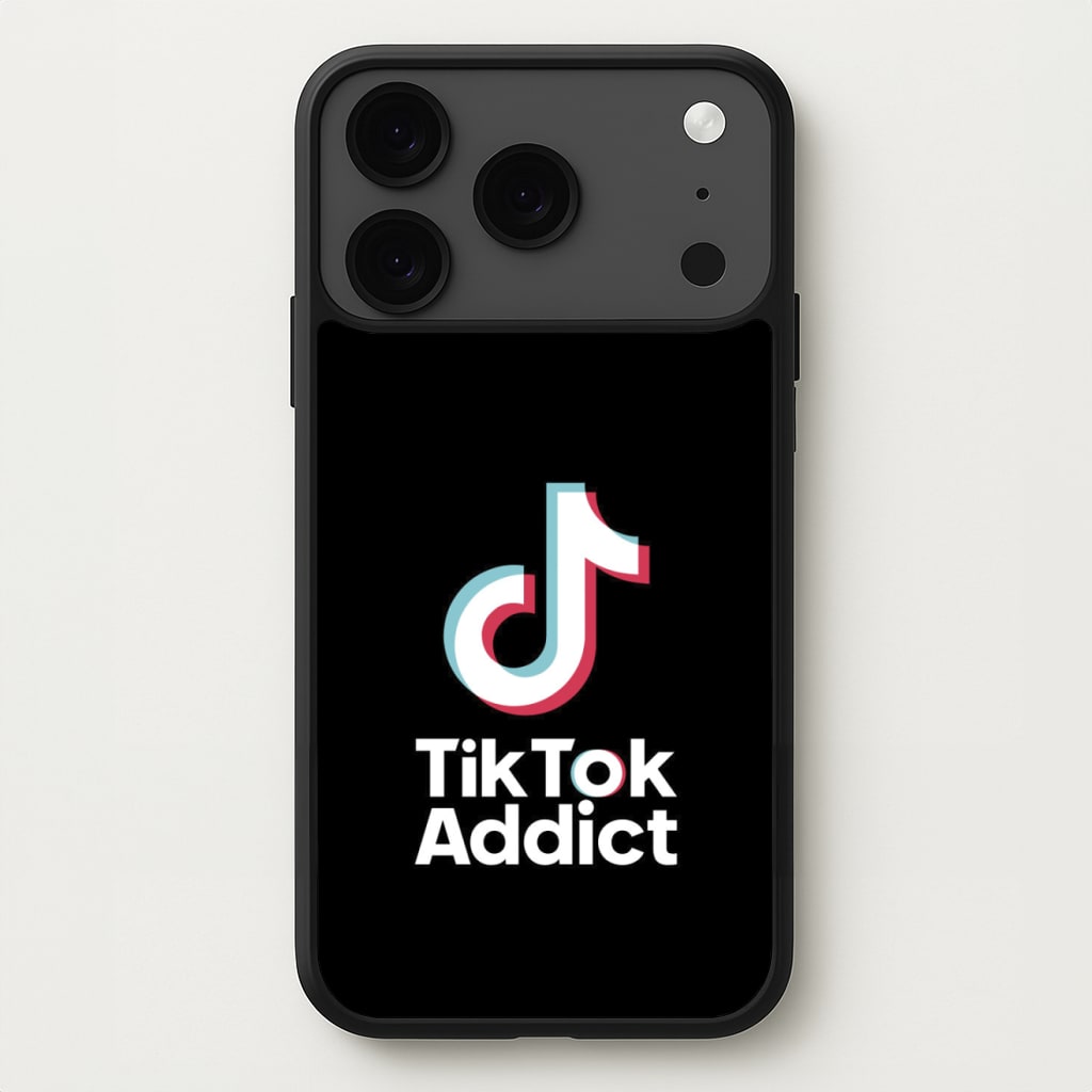 TikTok Addict Phone Case for iPhone 17 Pro