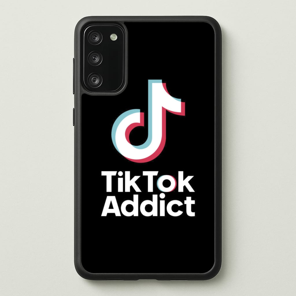 TikTok Addict - TikTok Phone Case for Galaxy A41