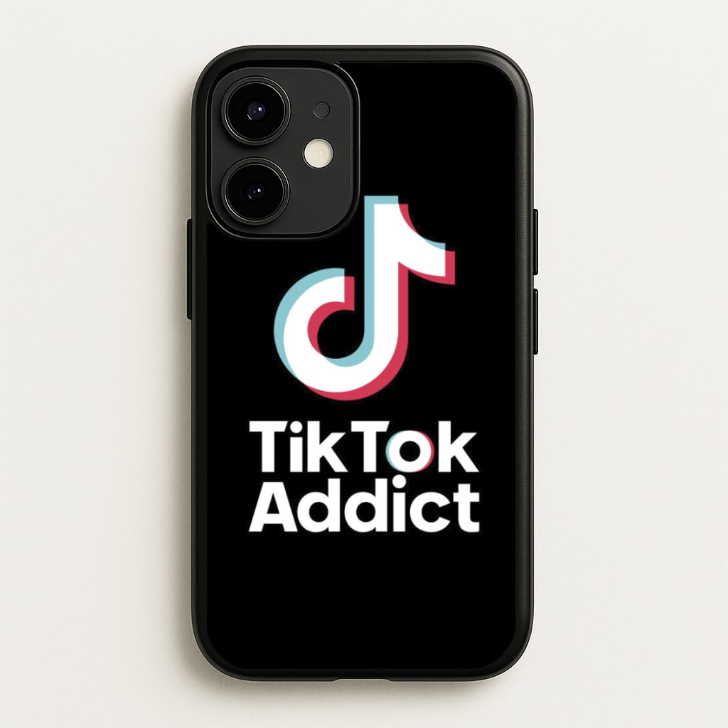 TikTok Addict - TikTok Phone Case for iPhone 12 / 12 Pro